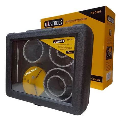 Juego De Sierra Copa Carbonizado Seo207 Uyustools.